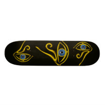 BLUE TALISMAN - Customized Skate Board Deck