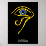 BLUE TALISMAN PRINT