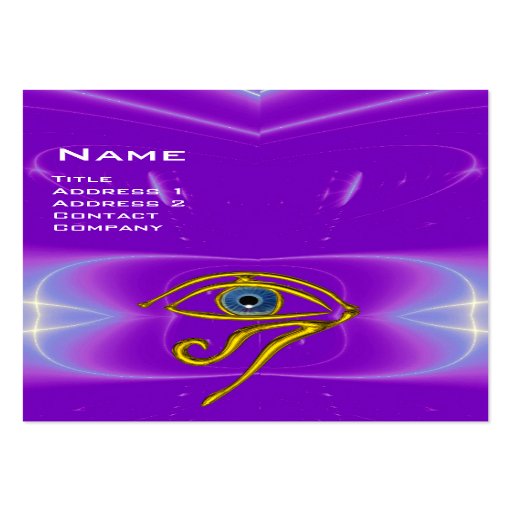 BLUE TALISMAN, purple violet white pink Business Card