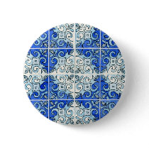 Blue Tile Design 2 - Swirls Pins