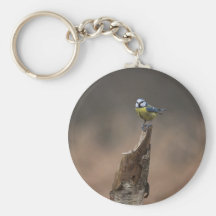 Blue Tit Key Chains