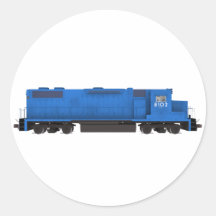 Blue Train Engine: Sticker
