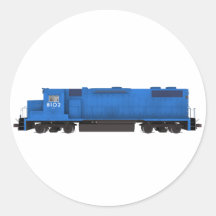 Blue Train Engine: Stickers