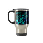 blue travel dragonfly coffee mugs