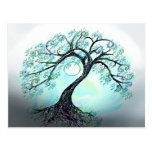 Blue Tree Postcard
