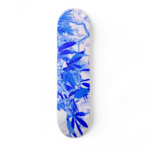 Blue Tree Skater Skate Board Deck