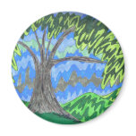 Blue Trees and Green Skies