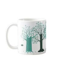 Blue Trees Mug