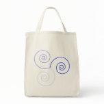 Blue Tri-Colour Spiral of Life Bag