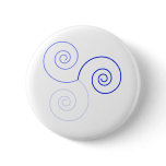 Blue Tri-Colour Spiral of Life