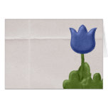 Blue Tulip Card