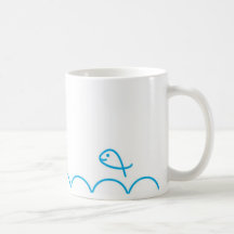 Blue Tuna Mug