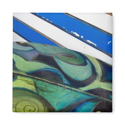 blue two refrigerator magnets by DonnaGrayson_Photos