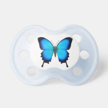 Blue Ulysses Butterfly Baby Pacifier