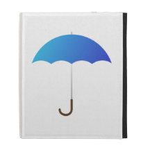 Blue Umbrella iPad Case