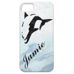 blue water DOLPHIN  iphone covers iPhone 5 Cover