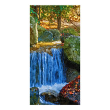 Blue Water Spring Photo Greeting Card