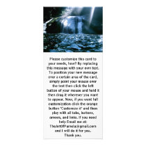Blue Waterfall rack cards