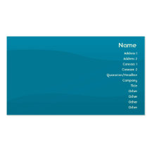 Blue Wave - Business Business Card Templates