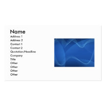 Blue Waves Business Card