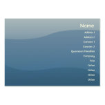 Blue Waves - Chubby Business Cards