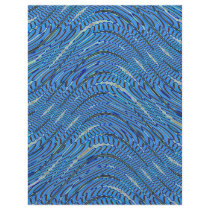 blue waves scrapbook