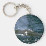Blue whale key chain
