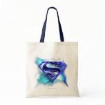 Blue-White Crystal Superman Logo bags