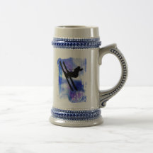Blue & White Splashes Mug