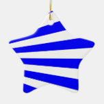 blue white stripes christmas ornaments