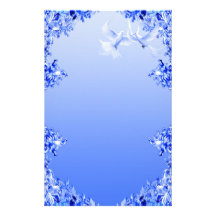 "Blue Willow World" 16 Personalized Stationery