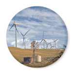 Blue Wind Magnet