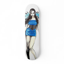 Blue Wings Custom Skateboard