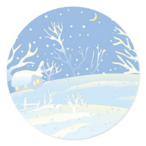 Blue Winter stickers