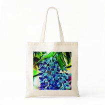 Blue Wisteria Tote Bags