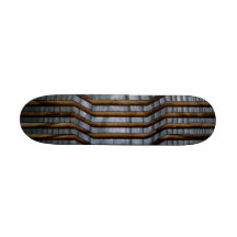 Blue Wood Art Skate Boards