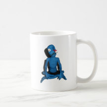 Blue Zombie mug