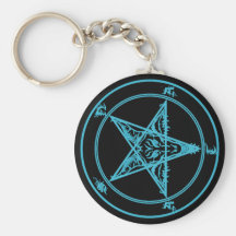 blueavesatanas porte-clés