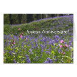 Bluebells  Birthday Card - French Greeting