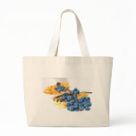 Blueberries And Cereal Closeup Bags