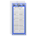 Blueberries Design Grocery List rack cards