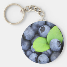 Blueberries Key Chain