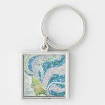 Blueberry Blonde Key Chains