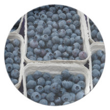Blueberry Crates Plates