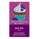 Blueberry Cupcake Business Cards TBA