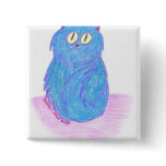 Blueberry Kitten Pin