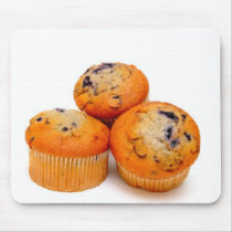 Blueberry Muffin Mouse Pads