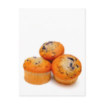 Blueberry Muffin Postcard