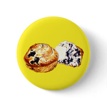 Blueberry Muffins Pinback Button