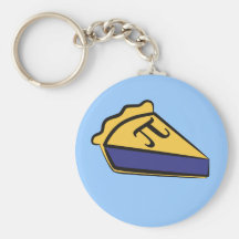 Blueberry Pi Key Chains